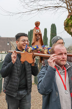 Pierre avec le Saint-Vincent